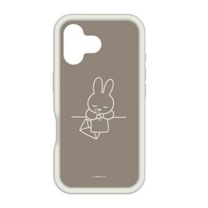 2024 iPhone 6.1inch プランプフレームケース ミッフィー おてがみ MF-542C