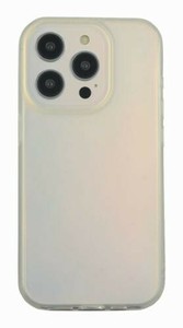 2024 iPhone 6.3inch ソフトケース グルマンディーズ マットオーロラ GMD-28MAU