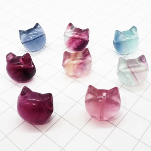 Gemstone Natural Stone Cat 1-pcs