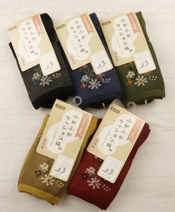 短袜 2024年 新商品 花朵 抱枕 绒布