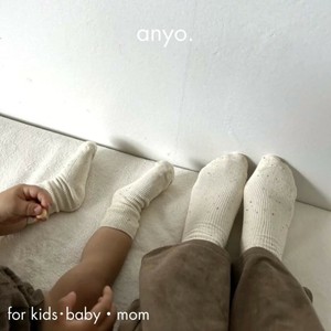 anyo. 親子お揃い オリジナルつぶつぶソックス