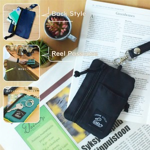 Pass Holder Coin Purse Pass Case with Reel