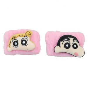 【生活雑貨】クレヨンしんちゃん 吸水リストバンド ピンク