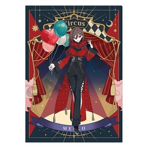 ■2024AW　新作■　初音ミク　シングルクリアファイル　MEIKO/ブラックサーカス