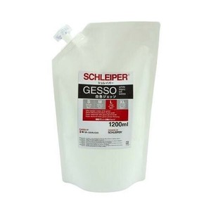 ターナー色彩　シュレイパージェッソ- ホワイト L SG120889   1.2L