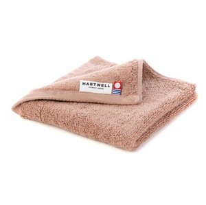 ハートウエル もこもこ365 WT ウォッシュタオル ピンクブラウン 12120345