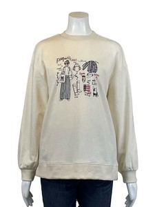 【2024年新作】ミニ裏毛ediちゃん刺繍カットソー