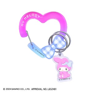 チャーム付きアクリルカラビナ サンリオキャラクターズ
