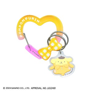 チャーム付きアクリルカラビナ サンリオキャラクターズ