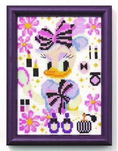 彩葉・クロスステッチ手作りキット　デイジーダック【手作りキット】