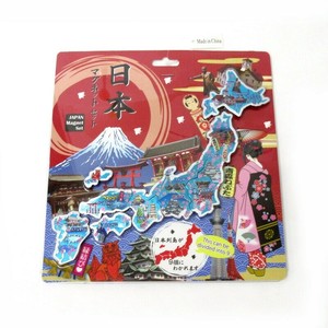 おもちゃ　日本地図パズルマグネット 日本の名所 No.303-350　玩具
