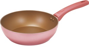 CP-8797 VISIONS GOLD Coating IH対応ディープパン24CM PINK