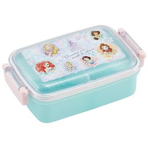 【公式】 抗菌 食洗機対応 ふわっとフタタイトランチボックス角型 【プリンセス 25】 スケーター