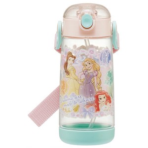 【公式】 ワンプッシュストローボトル 480ml 【プリンセス 25】 水筒 スケーター