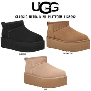 UGG(アグ)ムートン ブーツ 厚底 クラシックウルトラミニ プラットフォーム レディース 女性用 靴 1135092