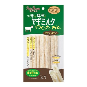 ［ペッツルート］ヤギミルクソフトガム棒型 S10本