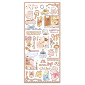 Stickers Outing Flower Girly Sticker