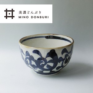 【永遠の定番】 翔武窯　染付タコ唐草5.5寸丼