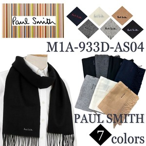 PAUL SMITH(ポールスミス) マフラー M1A-933D-AS04/MEN SCARF PLAIN WOOL SPEC
