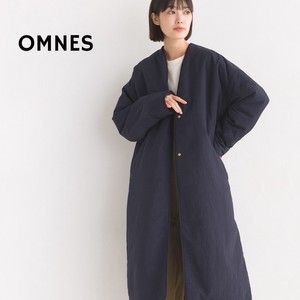Coat Water-repellent Stitchless Collarless Long Coat [2024 A/W NEW]