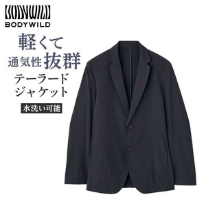 BODYWILD（ボディワイルド）/【テーラードジャケット】ライトテックストレッチメッシュ