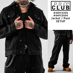 PROCLUB ジャケット カーペンターパンツ セットアップ Trucker Jacket & Pant 上下 プロクラブ