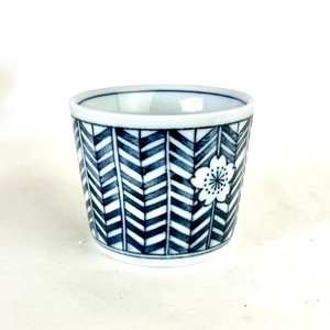 染付蕎麦猪口　サクラ