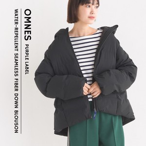 Blouson Jacket Seamless Blouson Fiber Down Water-Repellent Finish