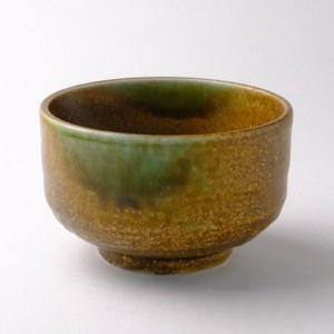 美浓烧 日本茶杯 绿色 日本制造