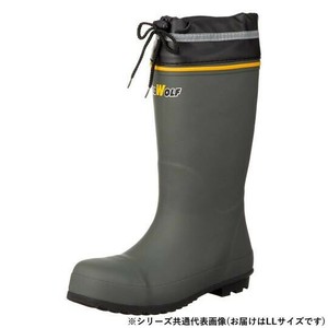 オカモト化成品　RTA-7000耐アルカリ鉄芯長靴 グレイ LL