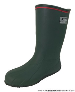 オカモト化成品　RMA-1903婦人ラバーブーツ カーキ SS