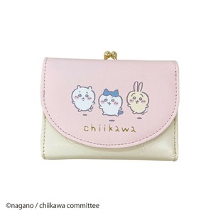 【★売れ筋商品★】ちいかわ 口金財布 ピンク CHI2-2