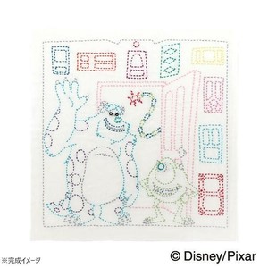 ディズニー・ピクサー 刺し子花ふきんキット サリー&マイク SK-469