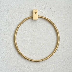VOL タオルリングホルダー ブラス