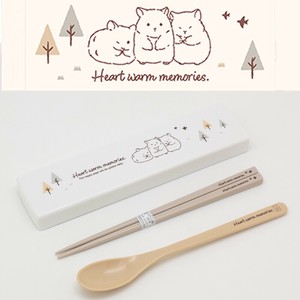 Bento Cutlery Animals Animal Antibacterial Hamster Made in Japan