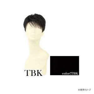 プリシラ  男性用5分ウィッグ ボリュームショート 耐熱 ブラック GB-23-TBK