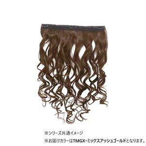 プリシラ めちゃ楽エクステ 乙女巻き TX-28 耐熱　TMGX・ミックスアッシュゴールド