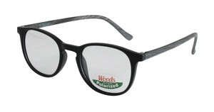 WOODS 偏光サングラス WCP-11-1 Mat.BK-SM.W/SM.PL