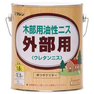 和信ペイント 外部用ウレタンニス 半つや 1.6L