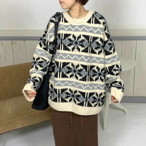 毛衣/针织衫 北欧图案 2024新品 立即发货