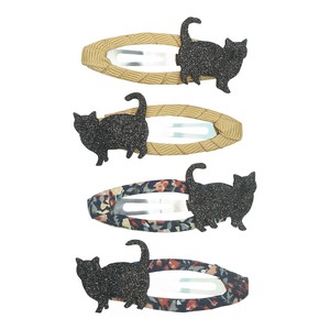 【MIMI&LULA】Chloe cat clips WINTER IVY ヘアアクセサリー ヘアピン ヘアクリップ 猫 キッズ 子ども用