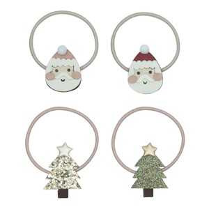 【MIMI&LULA】Santa & tree ponies CHRISTMAS ヘアゴム ヘアアクセサリー キッズ 子ども用
