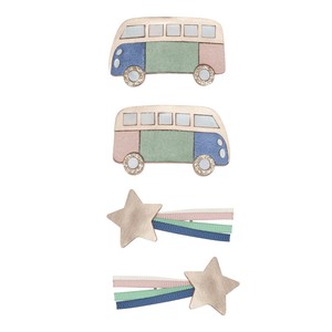 【MIMI&LULA】1Campervan clip pack ヘアアクセサリー ヘアピン ヘアクリップ キッズ 子ども用