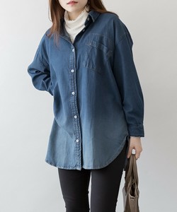 Button Shirt/Blouse Large Silhouette