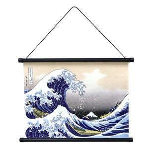 ＜和雑貨・和土産＞タペストリー　神奈川沖浪裏　No.303-115