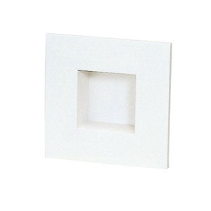 クレイ　ウォールデコレーションASホワイト外□15､内口7×深さ4cm1コ入CC680081-102
