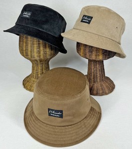 Hat Ladies fashion Corduroy Patch Men's [A/W]