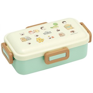 【公式】 抗菌 食洗機対応 ふわっと弁当箱 530ml 【なんでもいきもの】 スケーター
