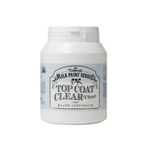 ターナー色彩　ミルクペイント トップコートクリア(UVカット) MK450105 450ML