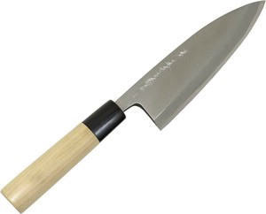 日本製　堺の包丁　堺一文字吉国作 白二鋼 出刃　包丁150mm